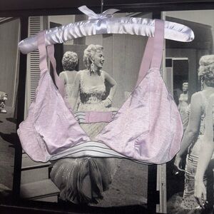 Second-hand Purple Plunge V-Neck Bralette Intimates